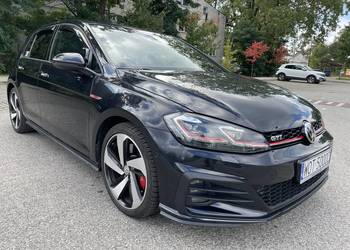 Volkswagen GOLF VII GTI 7,5 polift FullLed Skóry DSG czarna perła szyberda