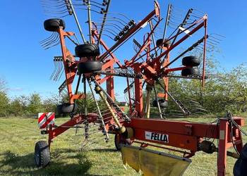 Zgrabiarka dwukaruzelowa Fella TS 800