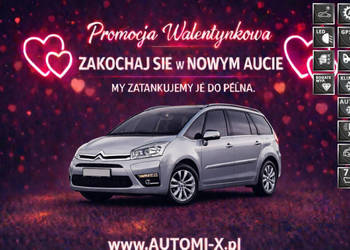 Citroen C4 Grand Picasso 1.6 Benzyna*Śliczny ,Lift,Ledy 7-Os ,GWARANCJA/ Z…