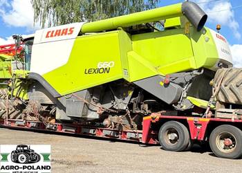 KOMBAJN ZBOŻOWY  CLAAS LEXION 660 - 2013 ROK - 2280 H - VARIO 660 - NOWSZY