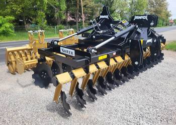 brona talerzowa hydrauliczna SHREK JANPOL 4/5/6m 560 talerz daszek 600