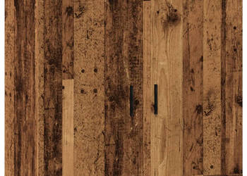 Szafka stare drewno 80x33x70 cm materiał drewnopochodny WM-857073