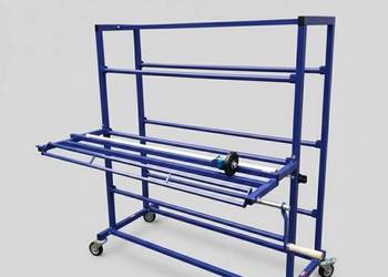 Urządzenie do odmierzania folii, agrotkaniny, siatki