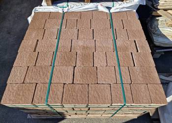 Kostka Brukowa Akropol 6 cm Brąz Podjazd Galabeton Wyprzedaż