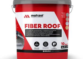 Papa w Płynie Matizol Fiber Roof szary elastomerowa membrana 10 kg