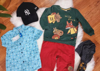 Bluza spodnie koszula r.92 super stan