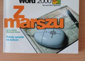 Książka "MICROSOFT WORD 2000 z marszu", komputer, programy
