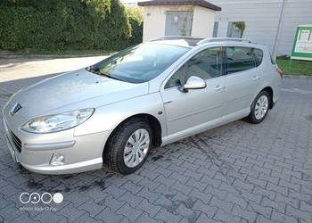Peugeot 407 SW kombi panorama Warszawa