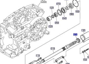 Tulejka wałka pto seria l