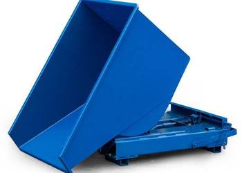 Pojemnik metalowy samowyładowczy 0.3m3 do widlaka