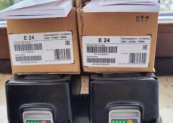 STIGA Bateria E-24 (2 sztuki) 20 V 4 Ah + Ładowarka C 215 D