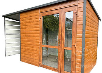 SCHOWEK DOMEK OGRODOWY 2,5m x 2m wiata 1,3m spad w tył  ID422