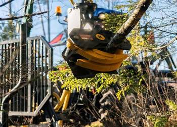 Głowica ścinkowa ze stałym ostrzem i mocnym chwytakiem pojed