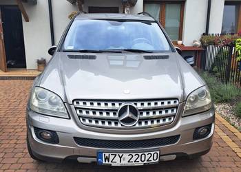 Mercedes ML 320 CDI 4 MATIC, AIRMATIC, JASNE WNĘTRZE, ZAMIANA