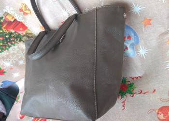 Torba A Kolor zielono-brązowy 39 x 26 cm