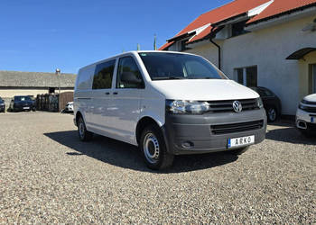 Volkswagen Transporter long, 6 miejsc, serwisowany T5