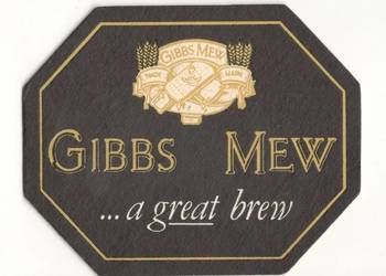 Gibbs  - podstawka do piwa.Nr. 1.