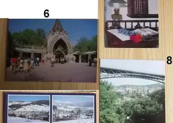 Widokówki polskie i zagraniczne z lat 70 i 80-tych