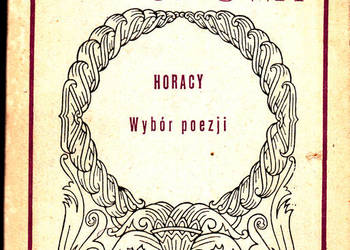 (02449) WYBÓR POEZJI – HORACY