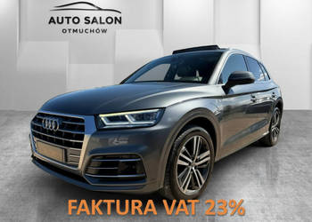 Audi Q5 FUL LED nawi PANORAMA skóra KAMERA zegary DIGITAL el.fotele S-LINE…