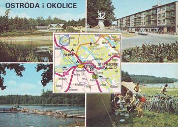K. Poczt. Ostróda i okolice  1981