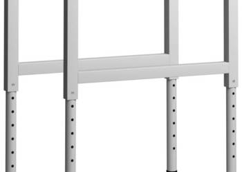 Regulowane ramy stołu roboczego 2 szt. metal 85x(69-955) cm WM-147934