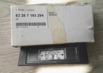 BMW LAMPKA OŚWIETLENIA TABLICY REJ. LED 63267193294
