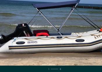 Ponton Brig 380 i silnik zaburtowy Suzuki DT30  2T Bimini