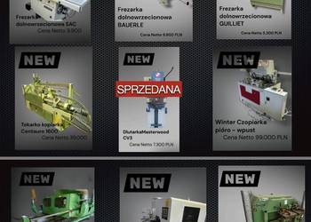 Sprzedam maszyny do obróbki drewna i nie tylko