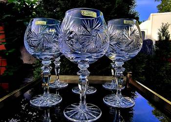 Kieliszki kryształowe 6 szt Kieliszki kryształowe 6 szt