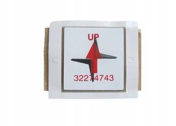 VOLVO S60 II POLESTAR emblemat 47mm x 49mm OE 32274743 VOLVO S60 II POLESTAR emblemat 47mm x 49mm OE 32274743
