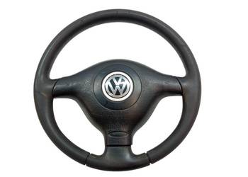 KIEROWNICA TRÓJRAMIENNA SKÓRZANA PASSAT B5 BORA Volkswagen Golf III