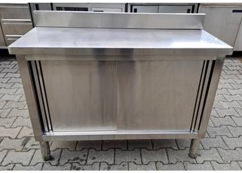 Stół Gastro Z Drzwiami - Szafka - 120/60/85 cm - M.1910.N
