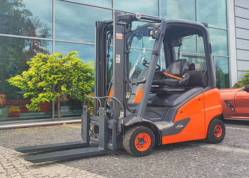 Wózek widłowy gazowy Linde H14T-01 LPG duplex 3,15 m 1400 kg | 2020