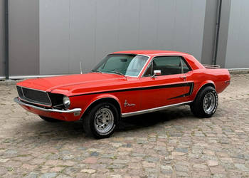 Ford Mustang 1968 Mustang 4.7 v8 Wspomaganie Tarcze Klima HotWheels LUXURY…