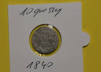 Moneta 10 groszy 1840