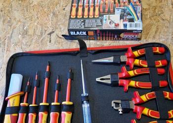 ZESTAW NARZĘDZI IZOLOWANYCH 11 szt. ELEKTRYKA DOMU NARZĘDZIA IZOLOWANE