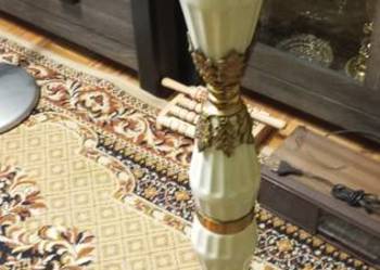 Lampa podłogowa antyk