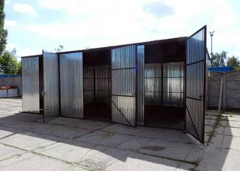 Blaszana montowana hala 9×6 m – ocynkowana