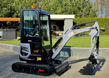 gąsienicowa inny VORQ V18 NOWA minikoparka VORQ V18 , silnik KUBOTA D722 /…