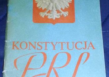 Konstytucja PRL uchwalona 22 lipca 1952