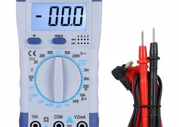 Multimetr Cyfrowy A830L – AC/DC, 600V, 10A, 2MΩ | LCD