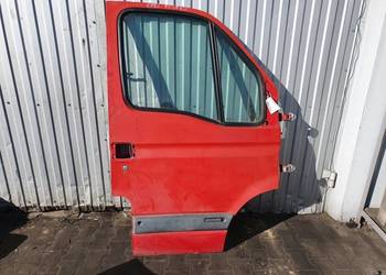 DRZWI PRAWE PRZÓD OPEL MOVANO CZERWONY