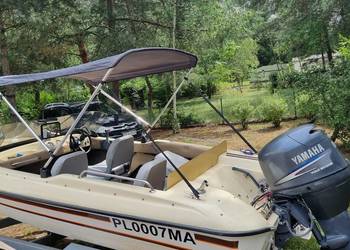 Motorówka 470 cm z przyczepą i silnikiem yamaha F50