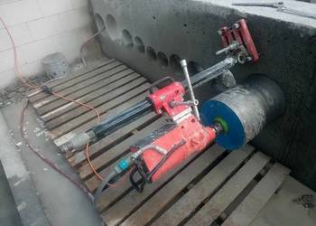 Cięcie wiecenie betonu odwierty techniką diamentową wyburzenia precyzyjne .
