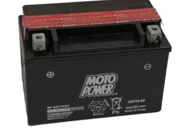 Akumulator motocyklowy Moto Power CBTX9-BS YTX9-BS 12V 8Ah
