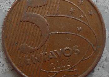 BRAZYLIA-5 CENTAVOS-2006 r