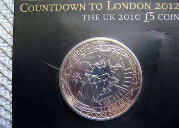 Wielka Brytania 5 Funtów 2010r - Olimpiada - Lekka Atletyka