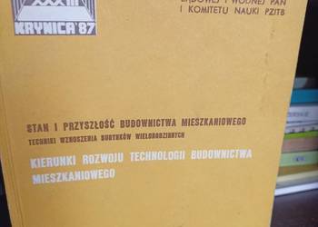Stan i przyszłość mieszkalnictwa unikaty książki antykwariat Bródno książki