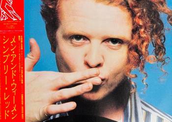 Simply Red Man And Woman EX+/NM Japan Obi LP 1987 WEA P-13477